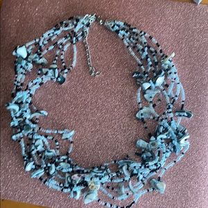 Necklaces with real rocks